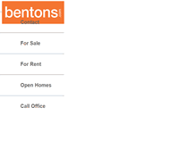 Tablet Screenshot of bentons.com